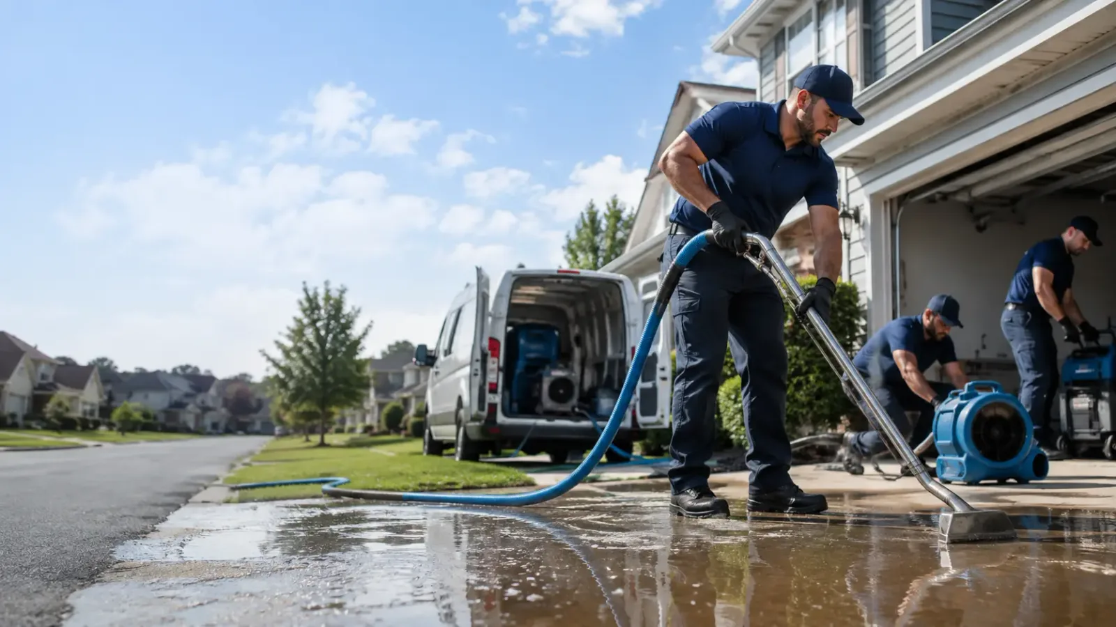 Flood Damage Restoration in Clam Lake, WI